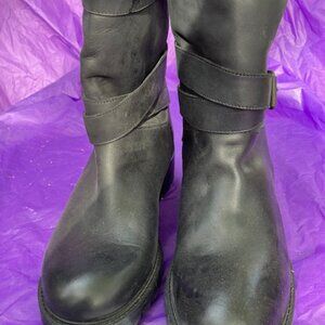 Pair of Ross & Snow Moto Boots